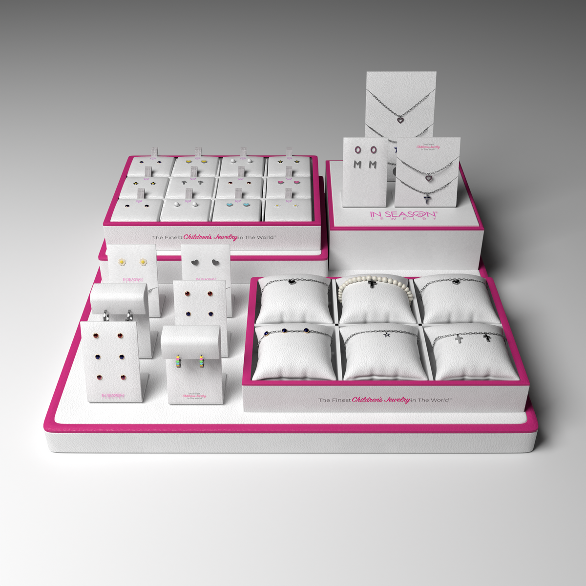 Leatherette Jewelry Display