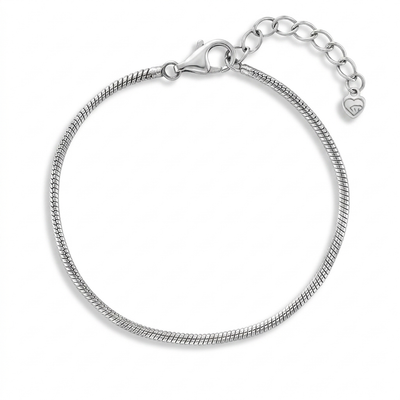 5-6" Thin Snake Baby / Toddler / Kids Bracelet Extension - Sterling Silver