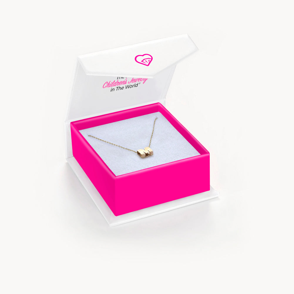 14k Gold Initial Letter Charm Kids / Children's / Girls Pendant