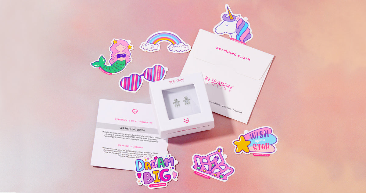 GIFT BOX & STICKERS WITH EVERY SINGLE ITEM