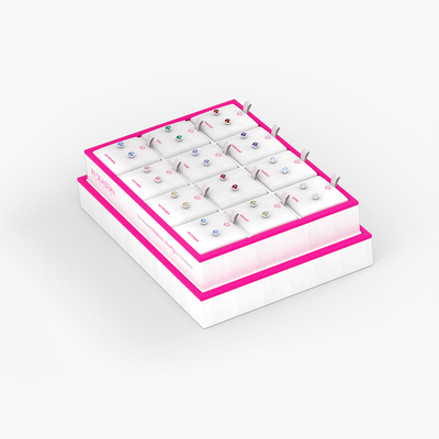 Leatherette Birthstone Earring Jewelry Display