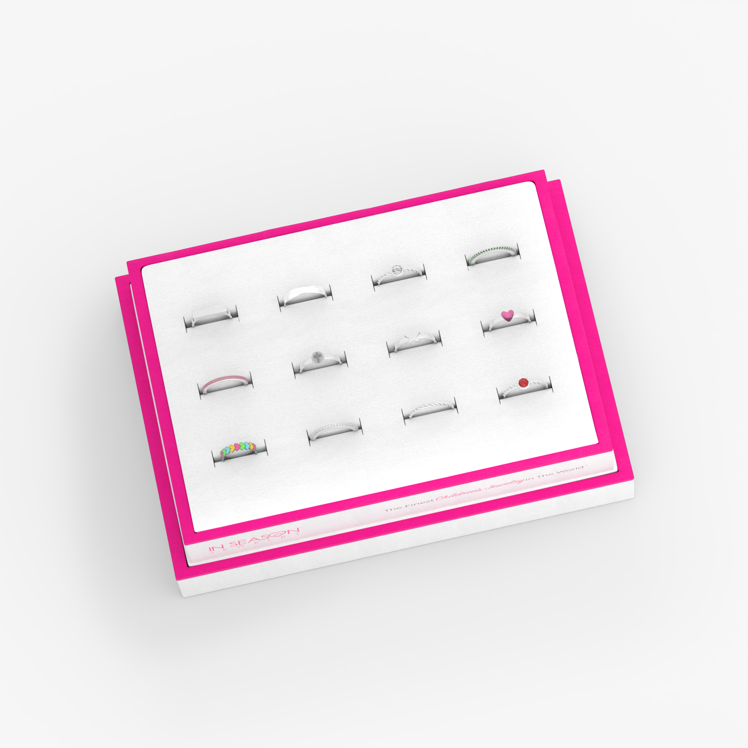 Leatherette Ring Jewelry Display