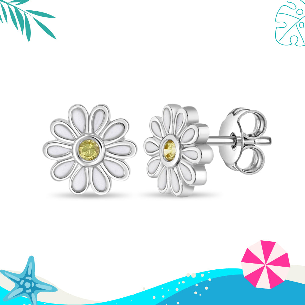 The Perfect Daisy Kids Earrings - Sterling Silver