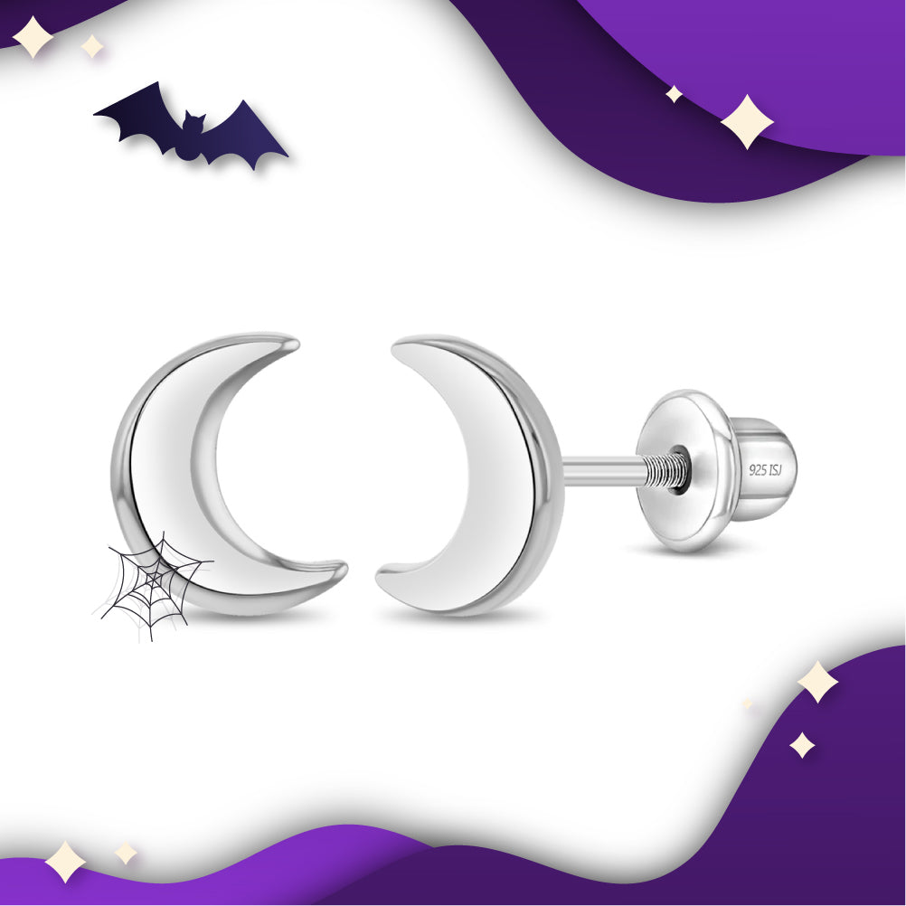 Crescent Magic Earrings - Sterling Silver