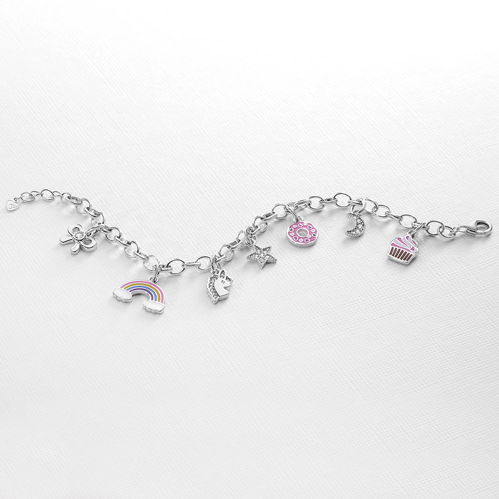 5-6" Base Charm Bracelet Baby / Toddler / Kids Bracelet Extension - Sterling Silver