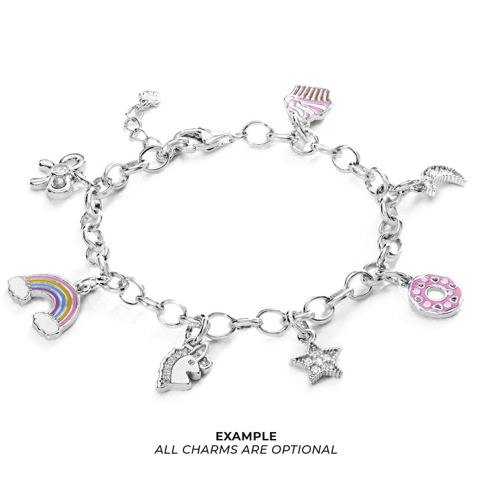 5-6" Base Charm Bracelet Baby / Toddler / Kids Bracelet Extension - Sterling Silver