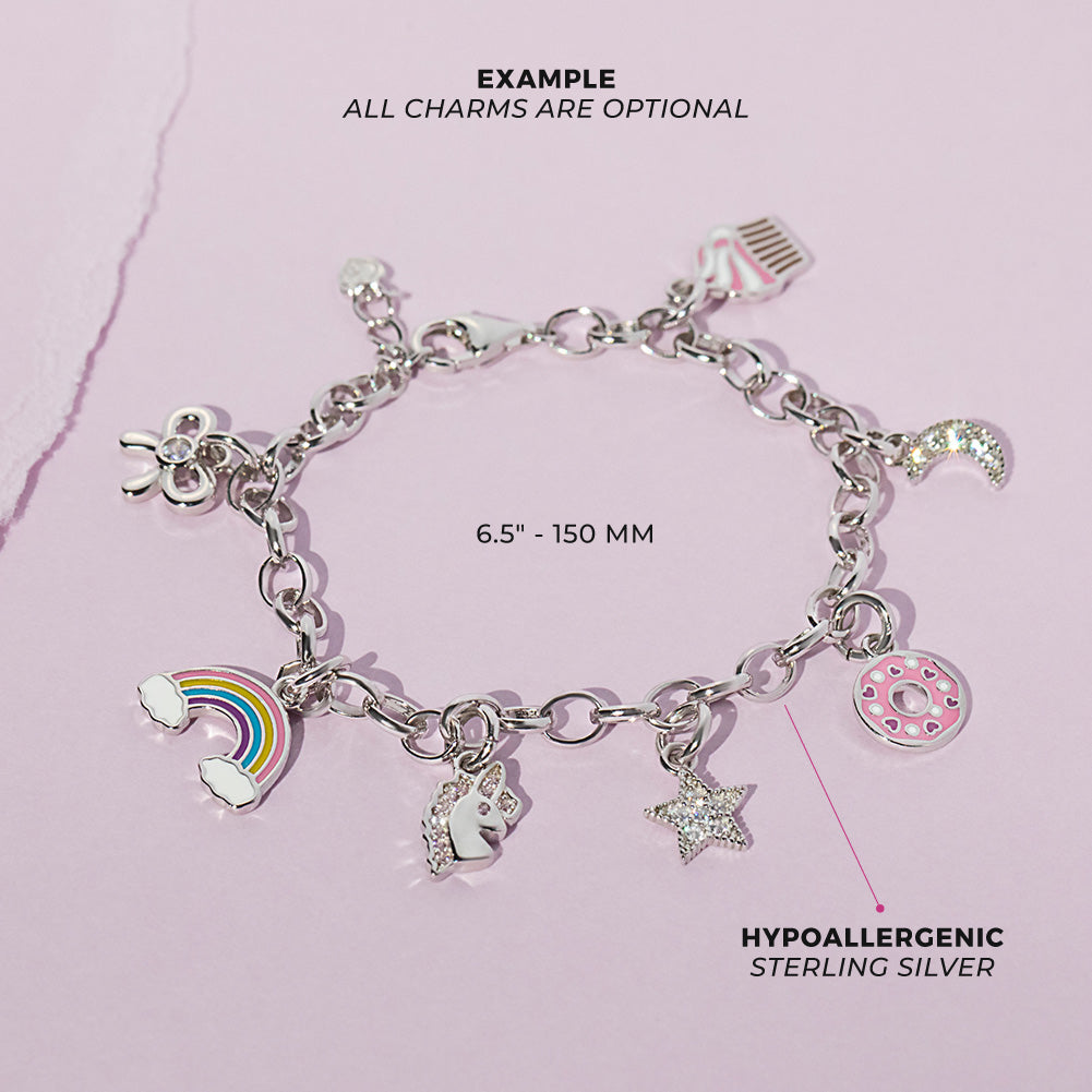 5-6" Base Charm Bracelet Baby / Toddler / Kids Bracelet Extension - Sterling Silver