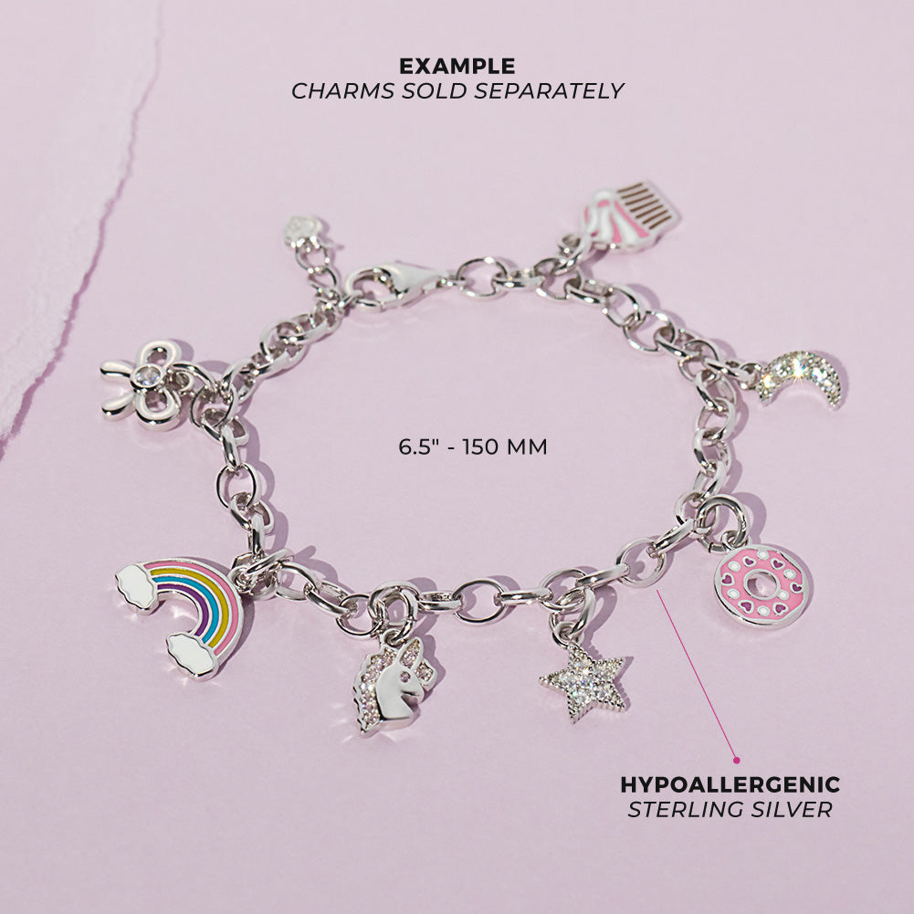 5-6" Base Charm Bracelet Baby / Toddler / Kids Bracelet Extension - Sterling Silver