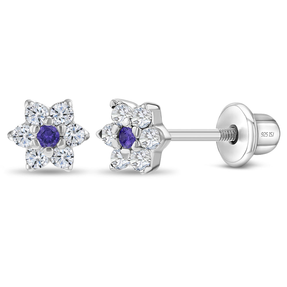 Clear & Purple