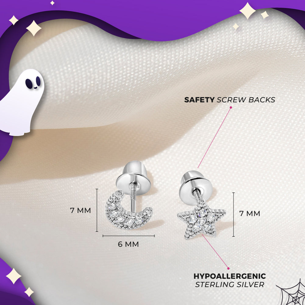 Celestial Spells Earrings - Sterling Silver