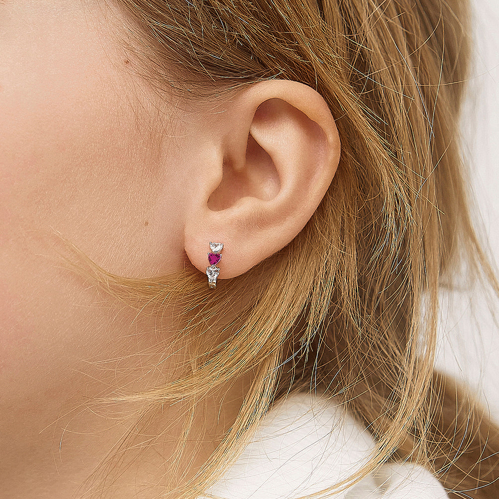 Fuchsia & Clear