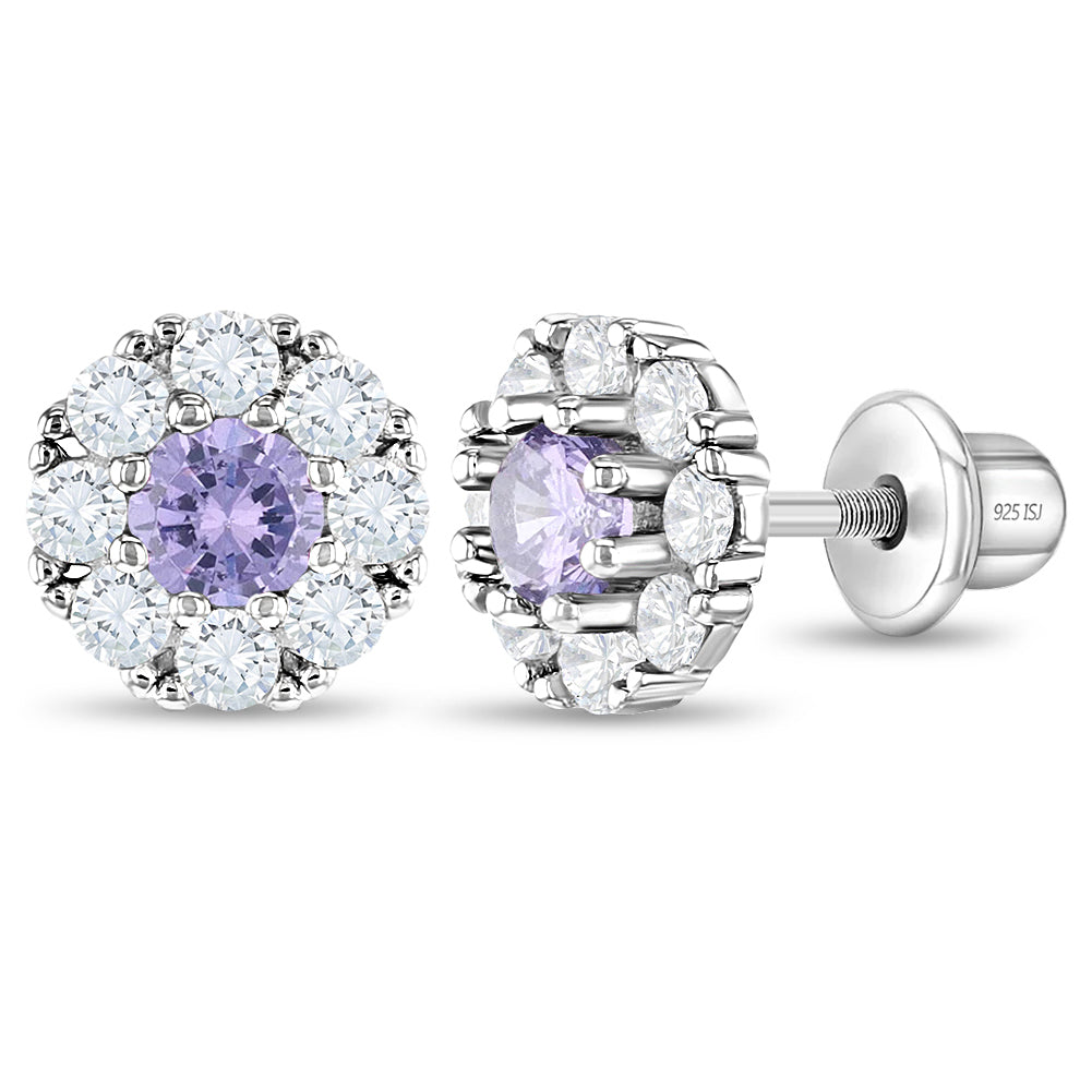 Clear & Purple