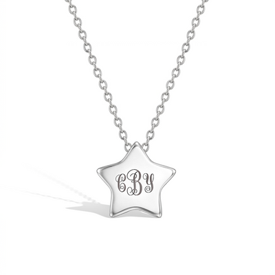 Tiny Star Toddler / Kids / Girls Pendant/Necklace - Sterling Silver