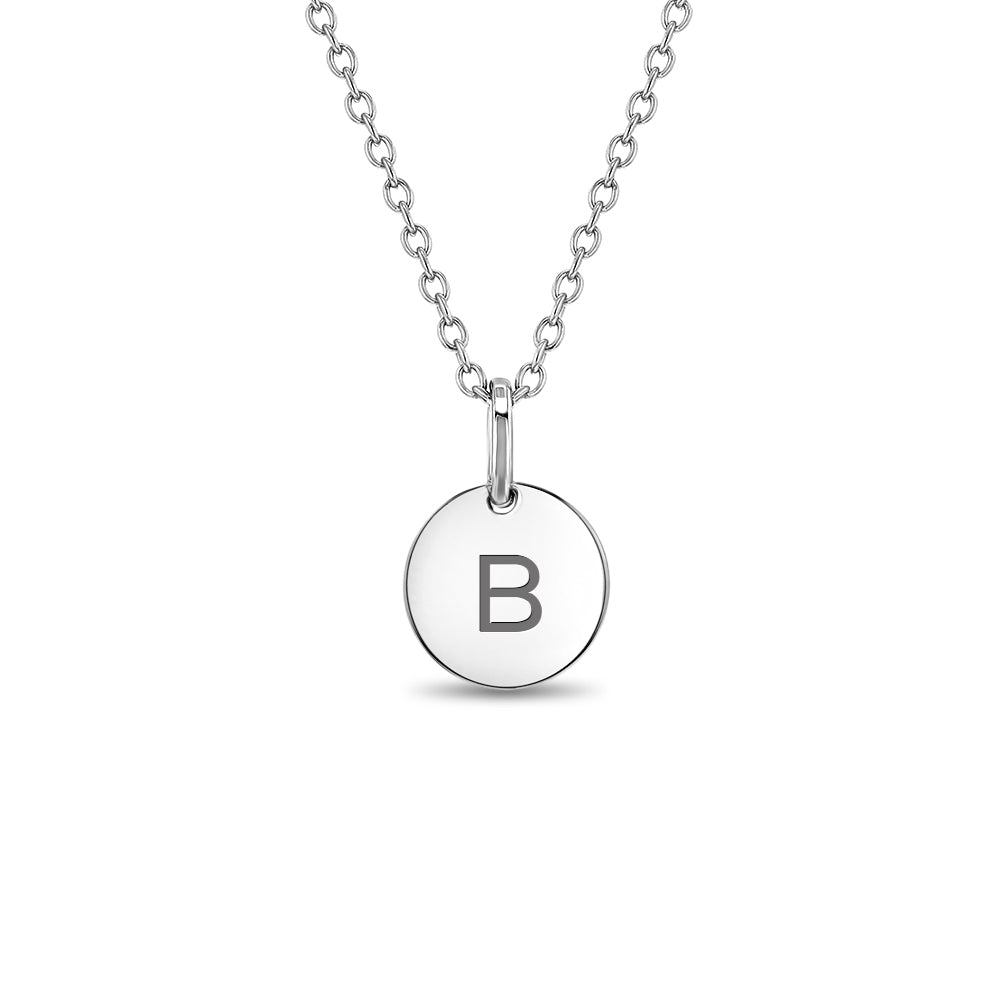 Monogram Circle Necklace