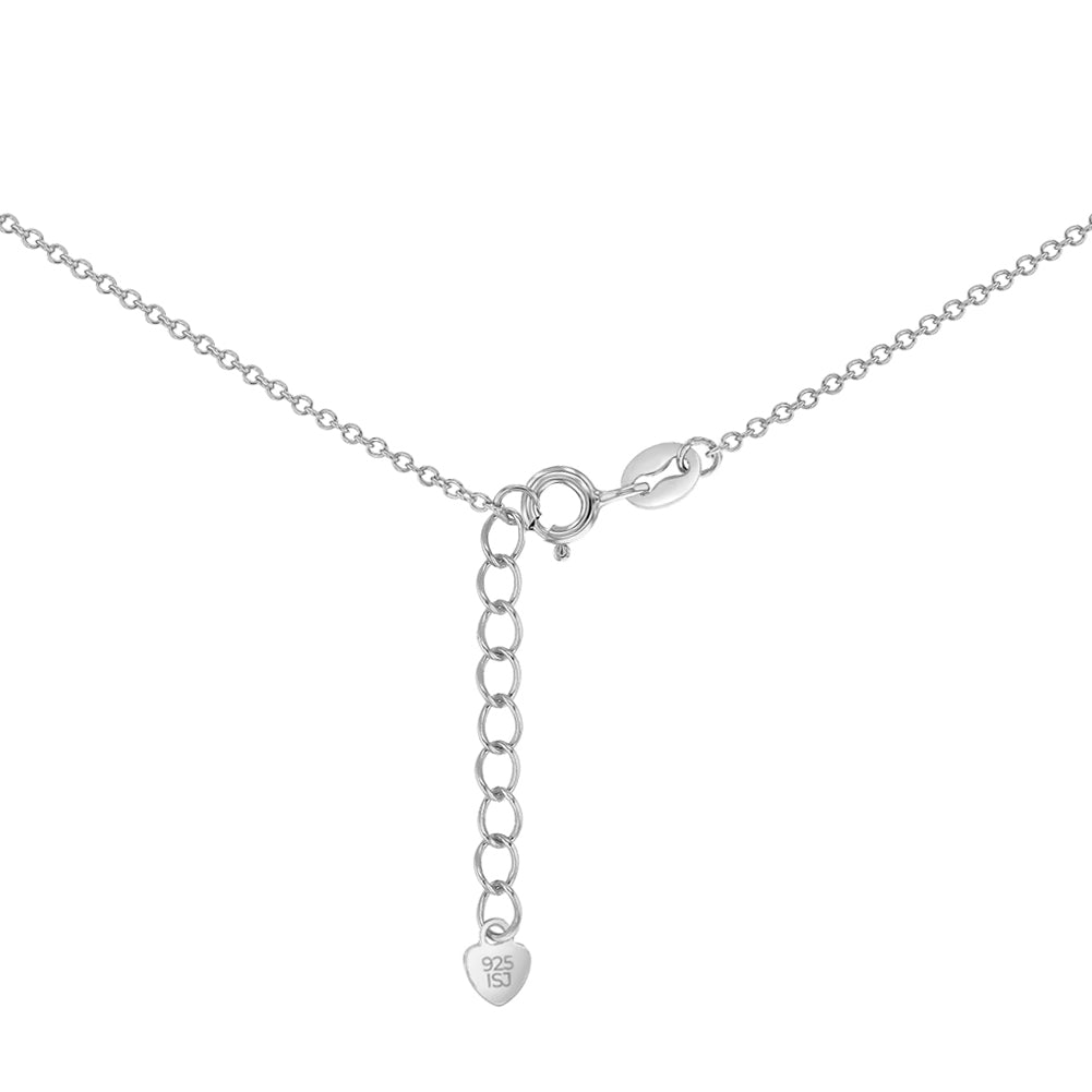 Bliss Custom Name Kids / Children's Necklace - Sterling Silver