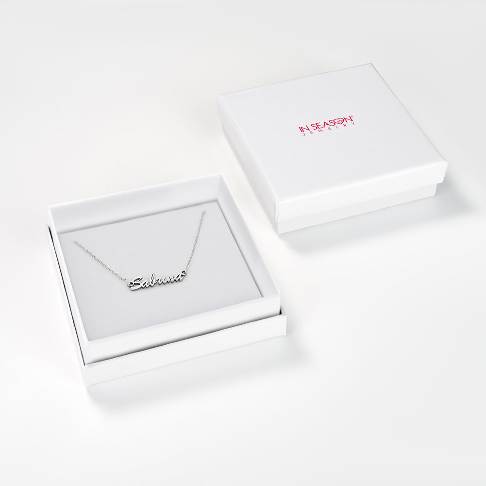 Frolic Custom Name Women's Necklace - Sterling Silver