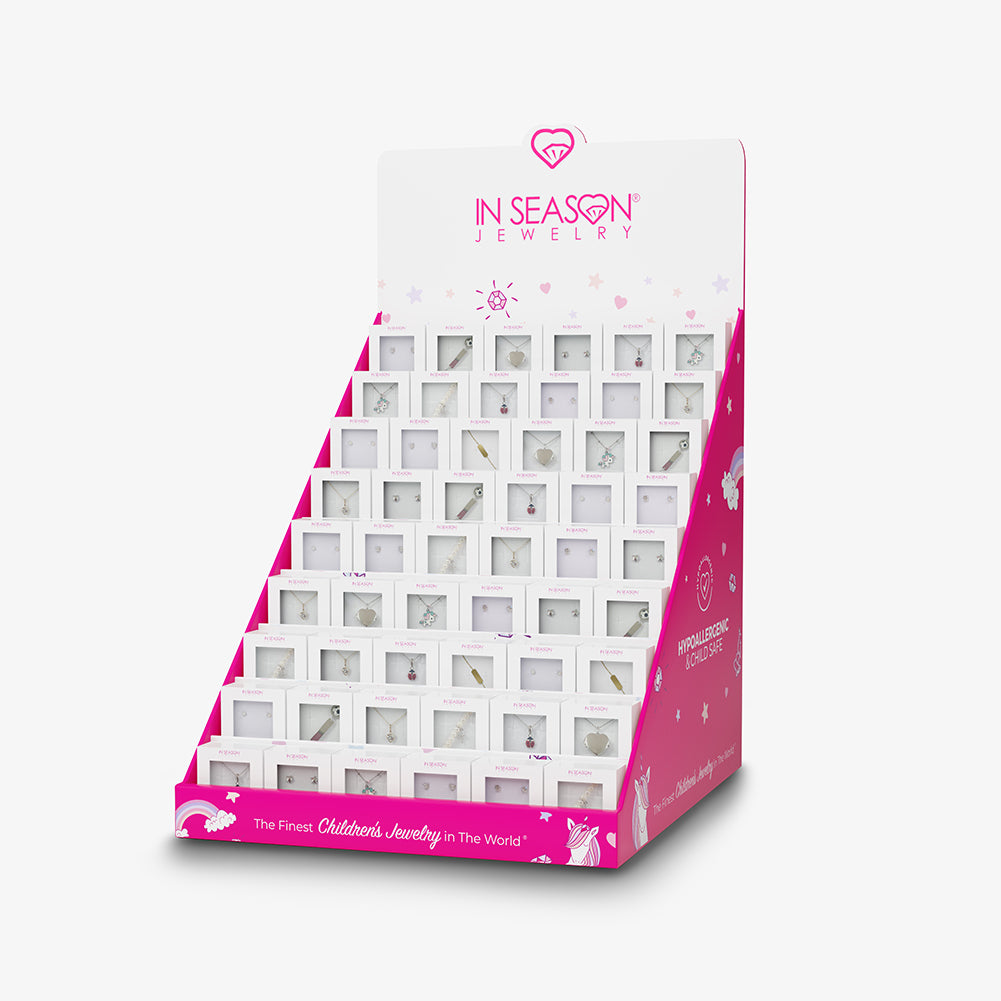 Countertop 54 Piece Open Pop Display ONLY - Cardboard
