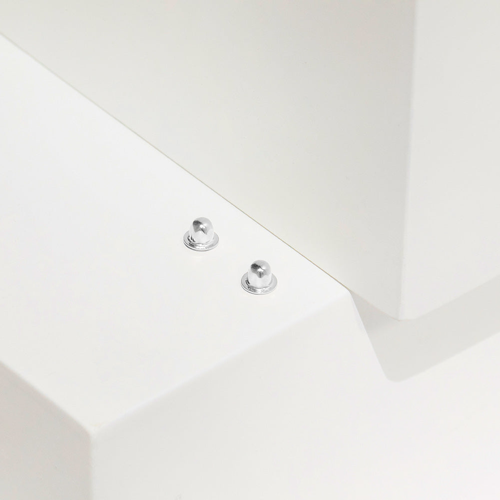 Replacement Screw Backs (2pcs) - 14k White Gold