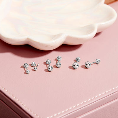 Replacement Screw Backs (2pcs) - 14k White Gold