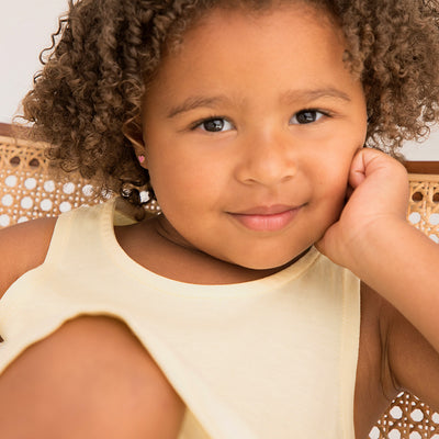 14k Gold Pink Heart Baby / Toddler / Kids Earrings Safety Screw Back Enamel