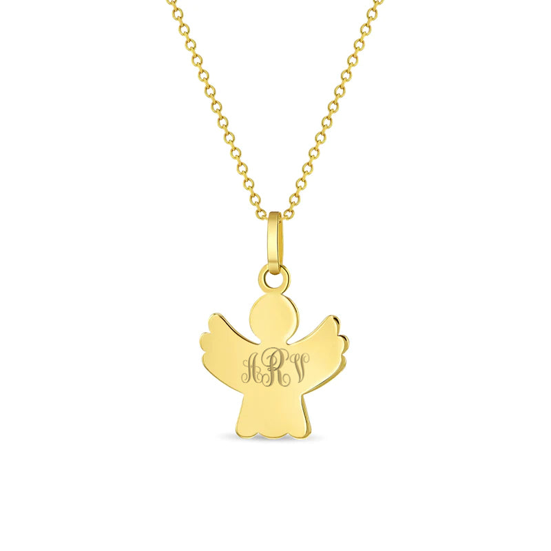 14k Gold My Sweet Angel Kids / Children's / Girls Pendant/Necklace