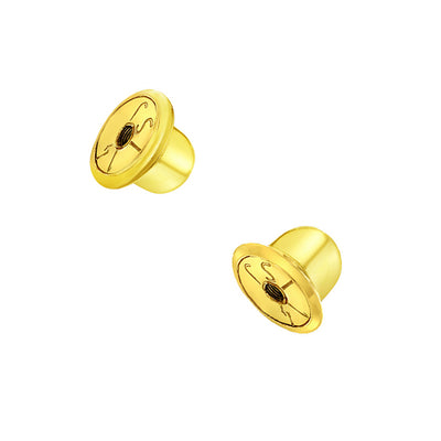 Replacement Screw Backs (2pcs) - 14k Yellow Gold