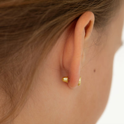 Replacement Screw Backs (2pcs) - 14k Yellow Gold